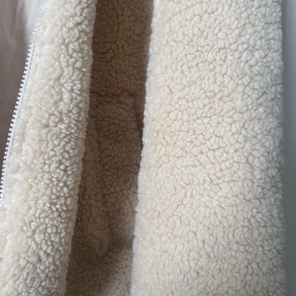 Levi's Cream Teddy Jacket - Picture 3 of 5